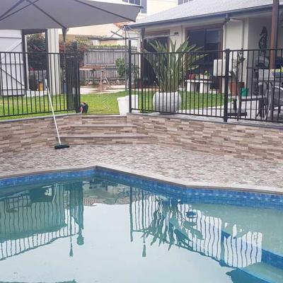 Pool Surrounds Tiling